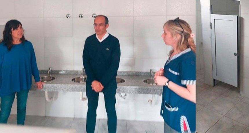 Nuevos sanitarios en el Jardín de Infantes n°904