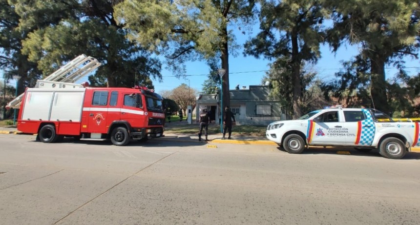 La salida de Bomberos del mediodía