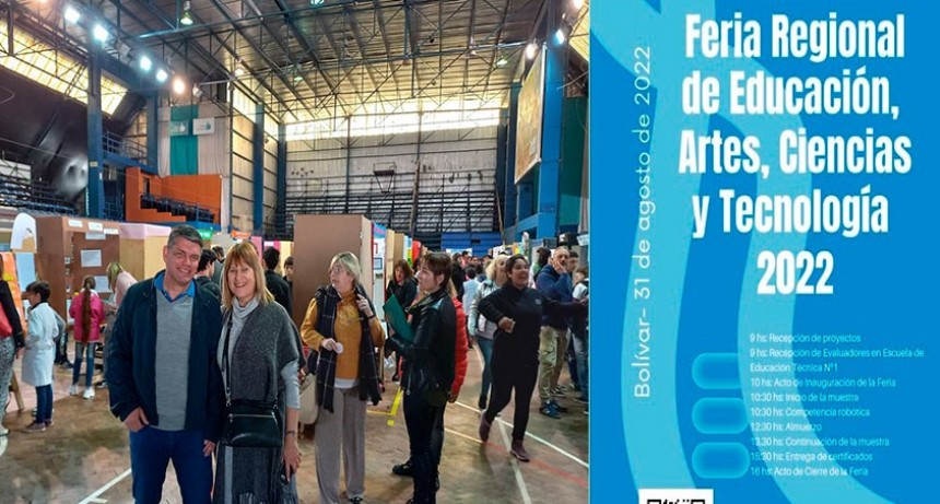 Se desarrolla en Bolívar, desde la Región Educativa 25, la Feria Regional de Artes, Ciencia y Tecnología 2022