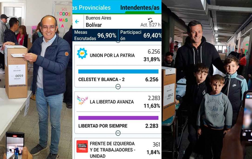 El Intendente Marcos Pisano, el más votado  en forma individual