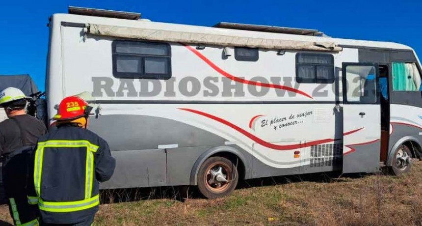 Ruta 65: Bomberos Voluntarios de Urdampilleta asistió a una emergencia