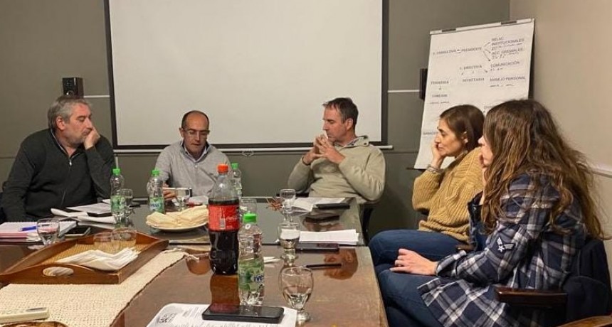 El Intendente Pisano se reunió con referentes de la Sociedad Rural 