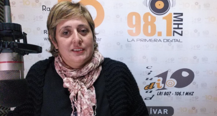 Patricia Unsaín se hizo cardo de la Agencia PAMI Bolívar, y habló con FM 10 