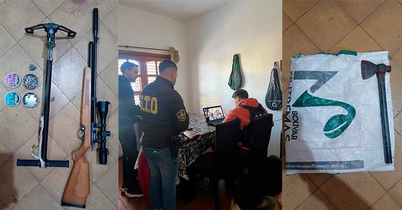Informe Oficial Policía Departamental de Seguridad Bolívar: Dos allanamientos tras la investigación de hechos de “Crueldad Animal”