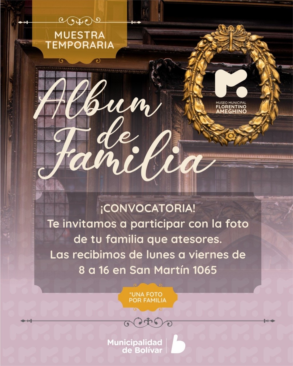 “Álbum de Familia”: La nueva propuesta del Museo Municipal Florentino Ameghino
