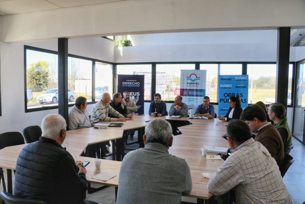 Bolívar participó de la reunión intermedia de la Cuenca del Salado donde se decidió la instalación de Limnígrafos