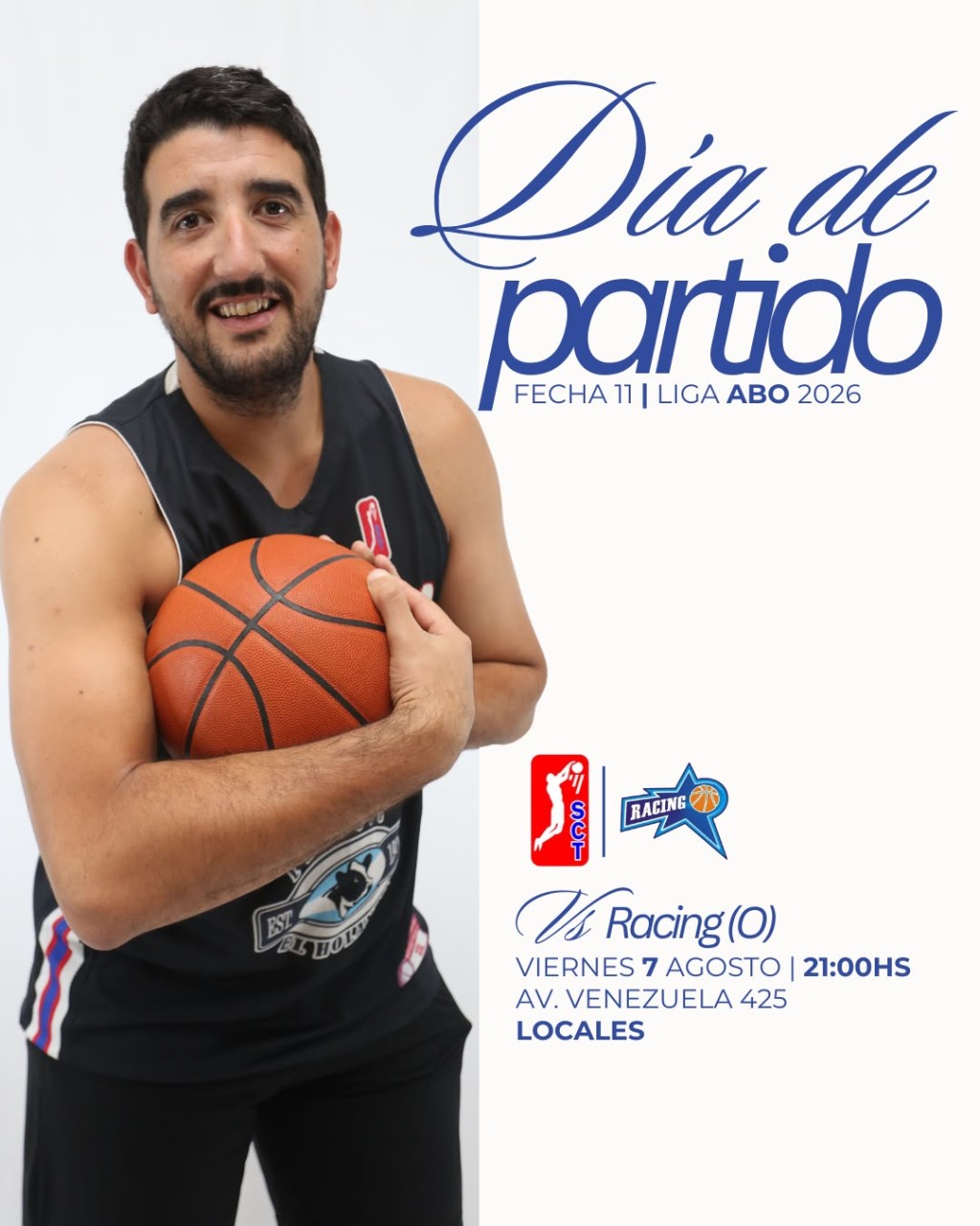 Sport Club Trinitarios recibe a Racing (L) este viernes