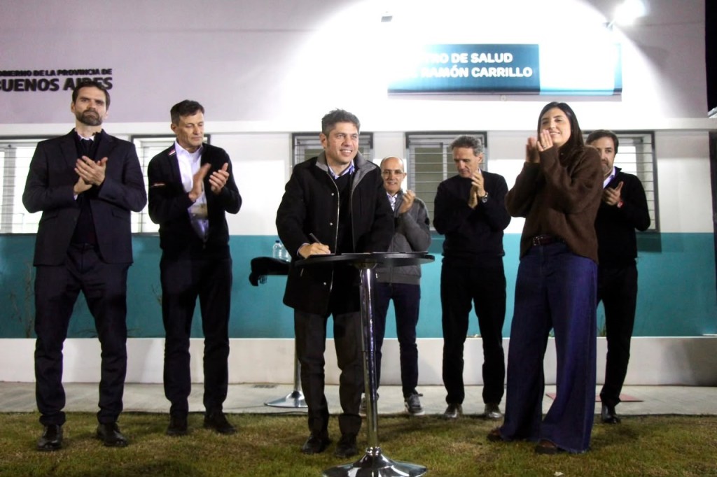 Axel Kicillof: "En la provincia de Buenos Aires, y ac&aacute; en Bol&iacute;var donde estamos hoy, la salud no es un negocio es un derecho al que aplicamos dando respuestas como la inauguraci&oacute;n del Ram&oacute;n Carrillo"