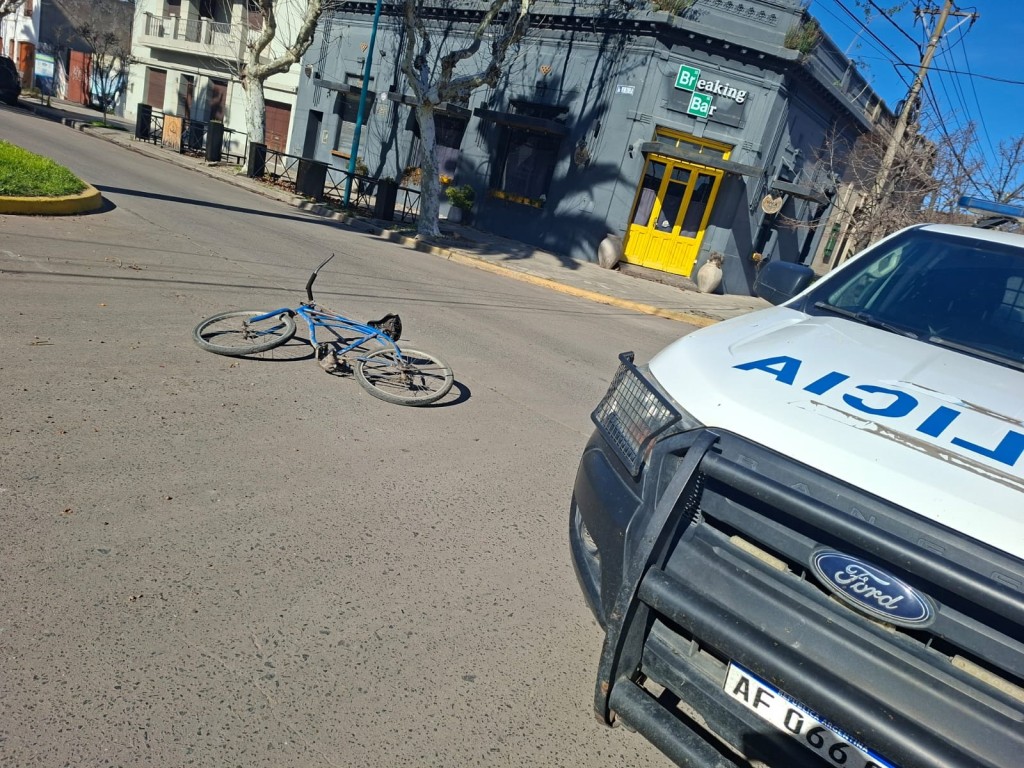 Una mujer fue trasladada al Capredoni por cuestiones preventivas, tras una colisi&oacute;n