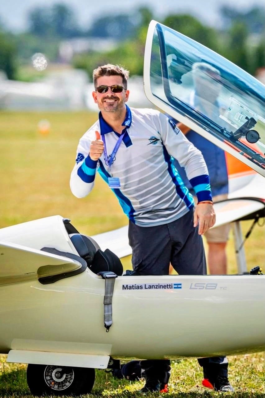 Mat&iacute;as Lanzinetti: "El balance es siempre positivo, es una competencia de la m&aacute;xima categor&iacute;a que hay en esta disciplina y fuimos al continente donde est&aacute; la masa m&aacute;s competitiva de pilotos del mundo"