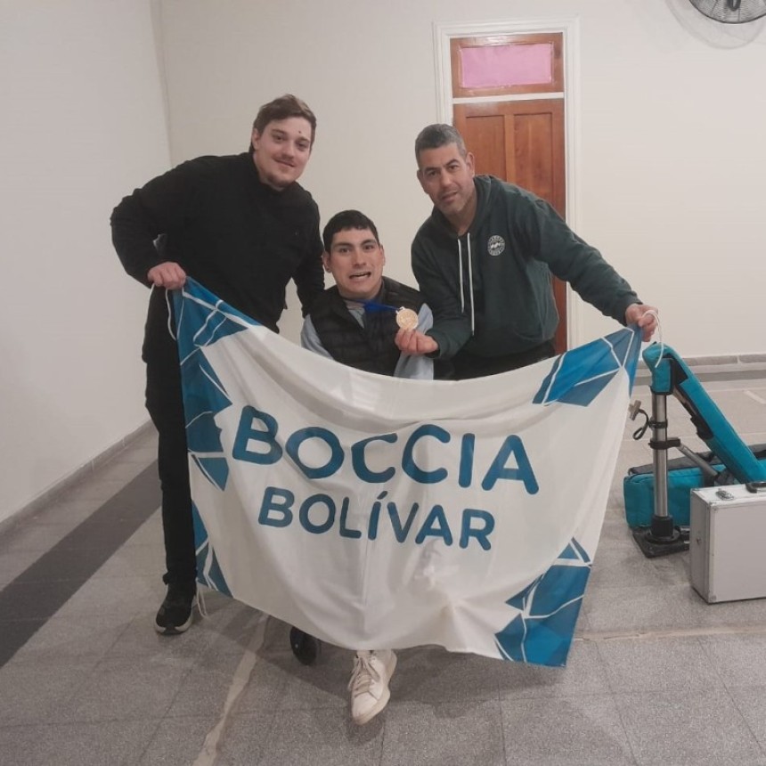 El bolivarense Braian Guti&eacute;rrez consigi&oacute; la medalla de bronce en el Torneo Nacional de Boccia