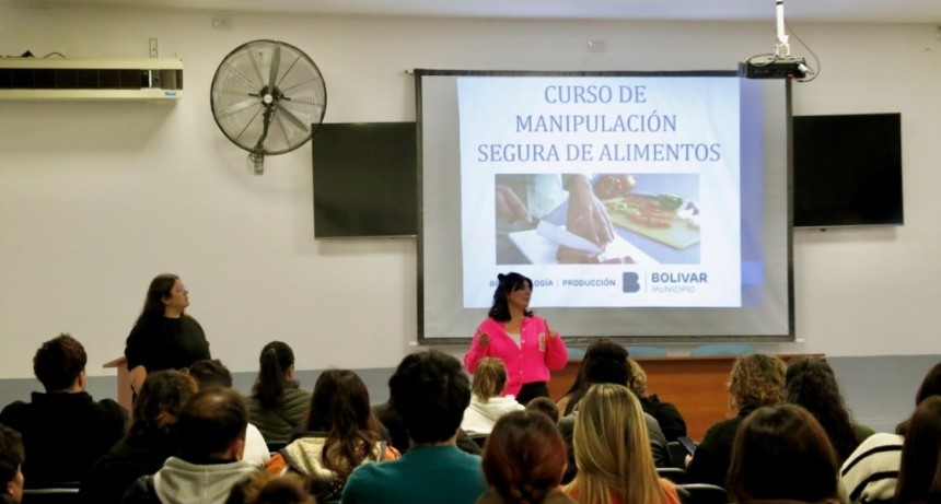 M&aacute;s de 100 personas participaron de una nueva capacitaci&oacute;n en Manipulaci&oacute;n Segura de Alimentos 