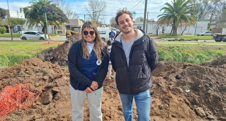 Paseo del 802: se construye un puente que conecta la avenida 25 de Mayo con Villa Diamante, en el marco de un proyecto ganador del programa provincial 