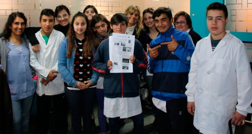 Alumnos de la escuela 501 visitaron el municipio y dialogaron con el intendente