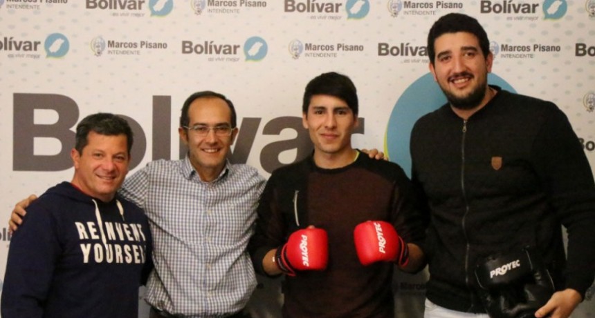 Pisano recibi&oacute; a Alan R&iacute;os que pelear&aacute; el domingo por el t&iacute;tulo rioplatense