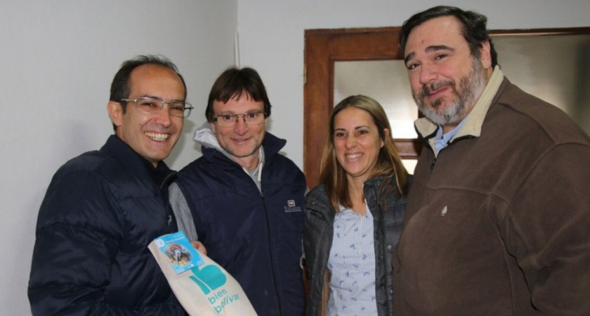 Pisano, Carona e Iranzi saludaron a los trabajadores de la industria local en su d&iacute;a