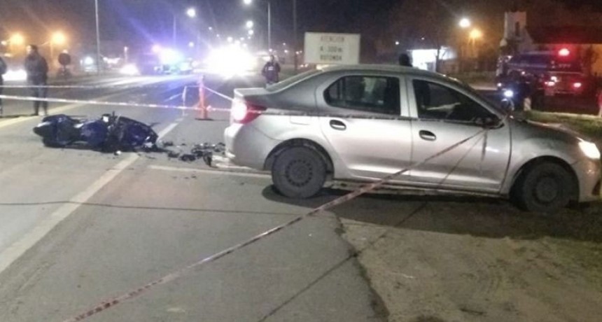 Saladillo; Falleci&oacute; un joven en un lamentable hecho de tr&aacute;nsito