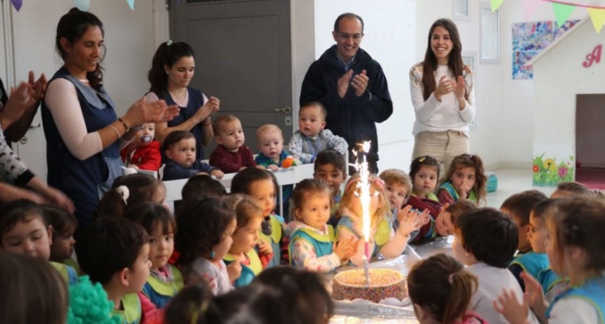 El Intendente Pisano celebr&oacute; los 4 a&ntilde;os del Jard&iacute;n Municipal El Reino del Rev&eacute;s