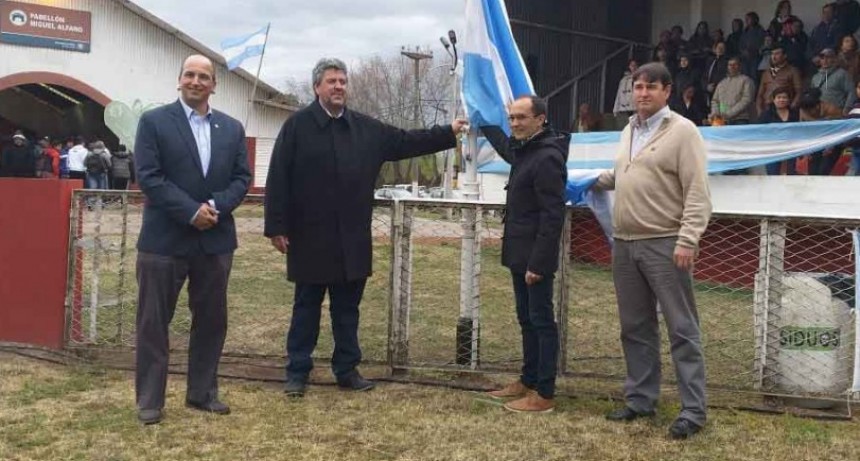 El Intendente Pisano acompa&ntilde;&oacute; la muestra ganadera de la Sociedad Rural