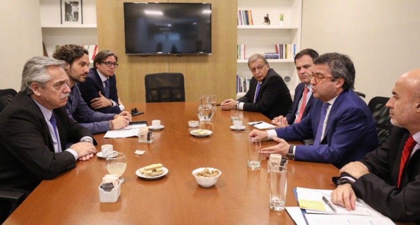 Alberto Fern&aacute;ndez recibi&oacute; al Banco Interamericano de Desarrollo