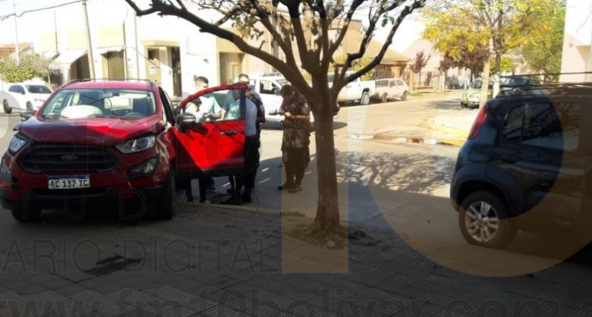 Varios veh&iacute;culos involucrados en un accidente