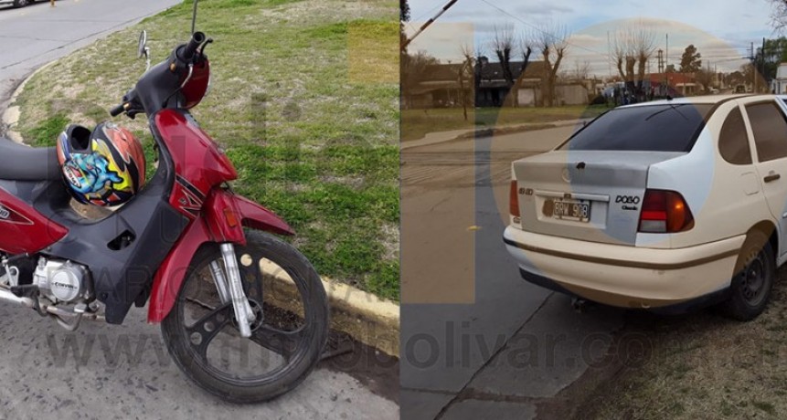 Leve impacto sin heridos en Edison y 25 de mayo
