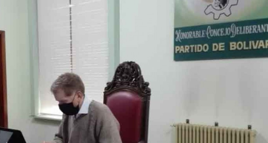 Luis Mar&iacute;a Mariano; &lsquo;Gracias al compromiso de todos los concejales el HCD sigui&oacute; trabajando a pesar de la situaci&oacute;n sanitaria que estamos transitando&rsquo;