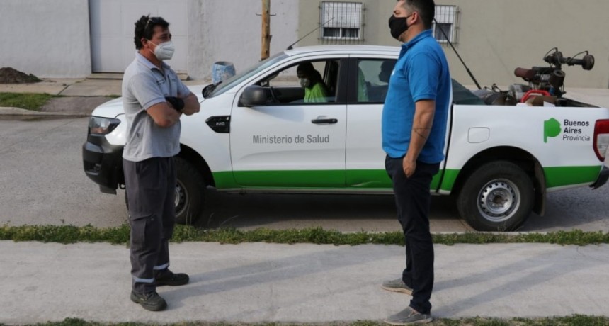 Comienza la fumigaci&oacute;n preventiva del Municipio con conjunto con el Ministerio de Salud de PBA