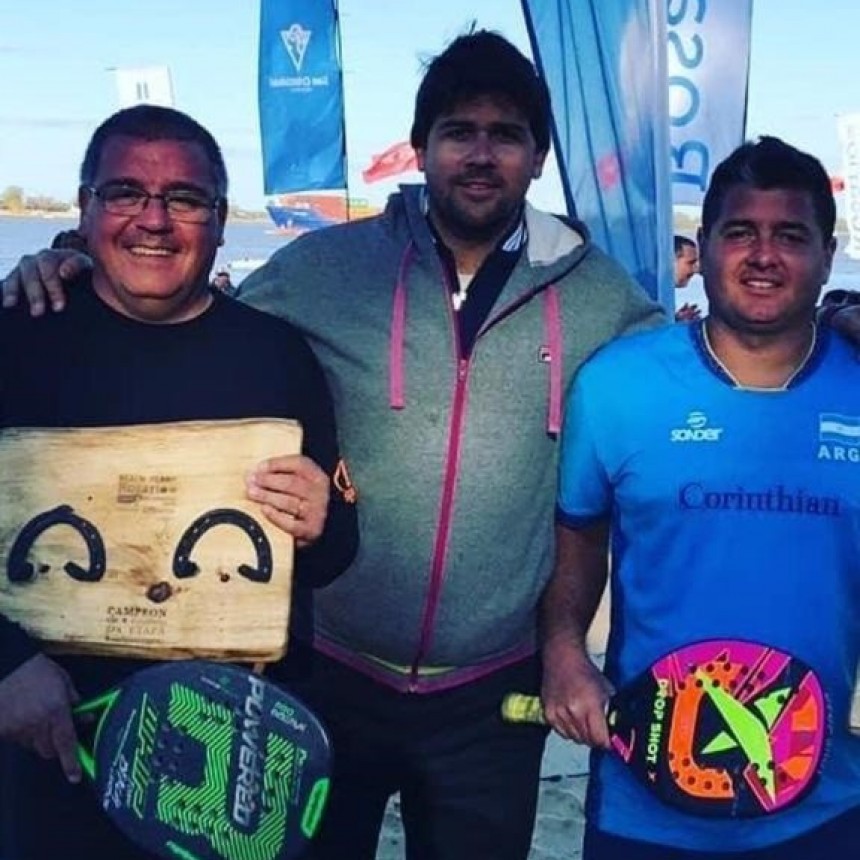 Claudio Garayalde: &lsquo;Javier me pas&oacute; la posta y me hice cargo del Beach Tennis, en las canchas del Club Buenos Aires&rsquo;