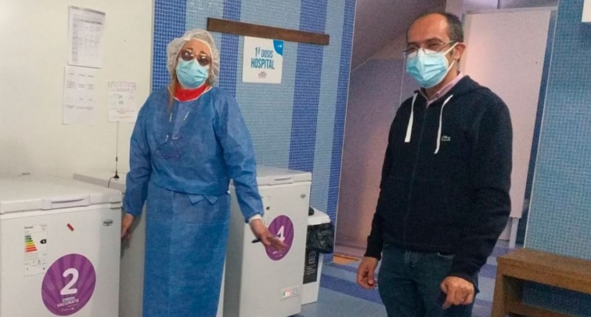 Llegaron más dosis para superar el 80% del esquema de vacunación en el partido de Bolívar