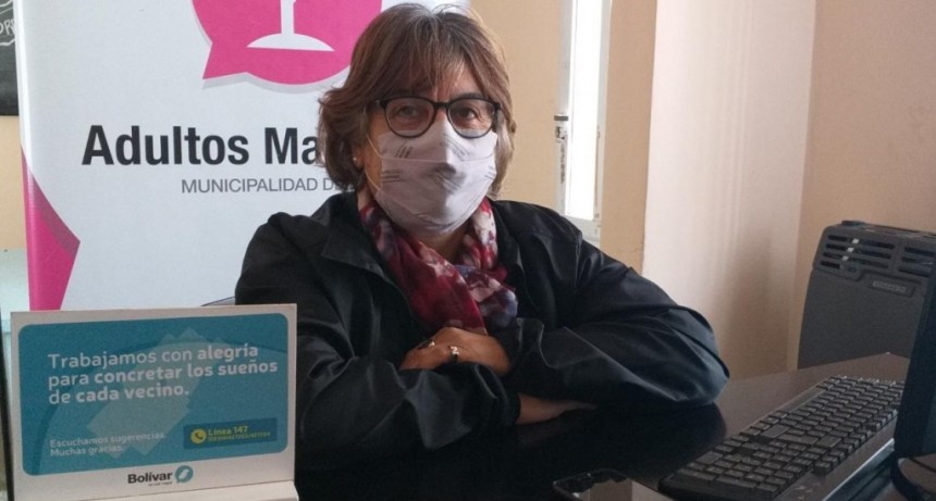 Nancy Álvarez, Directora de Adultos Mayores, envió un cálido saludo a los jubilados a través de del programa Radioshow