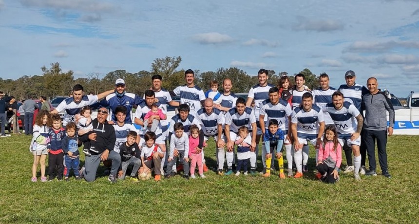 Volvió a rodar la pelota en el Fútbol Rural Recreativo