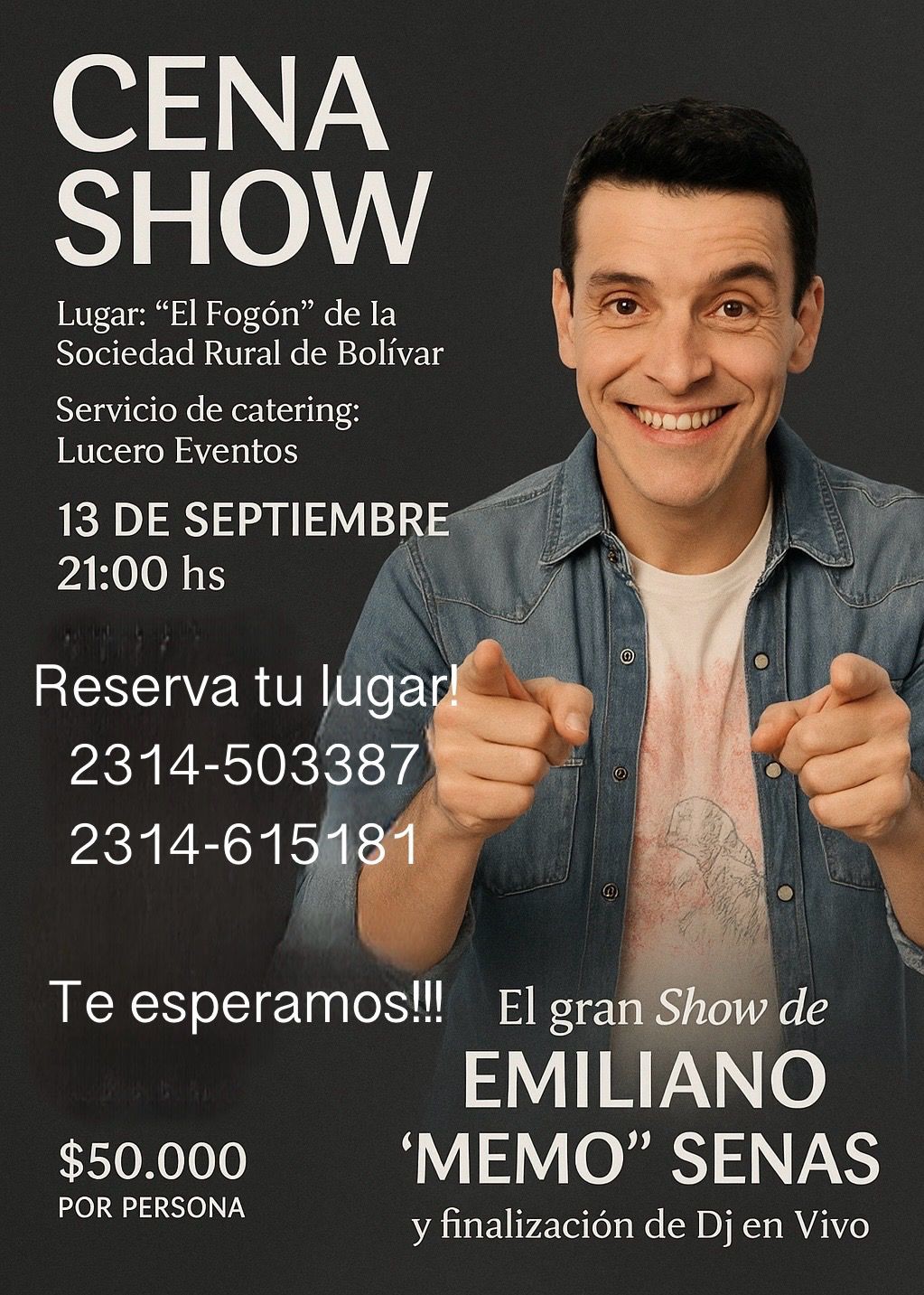 Emiliano “Memo” Senas, el humorista de la mil voces y caracterizaciones, estuvo en FM 10 antes de llegar a la Expo Bolívar