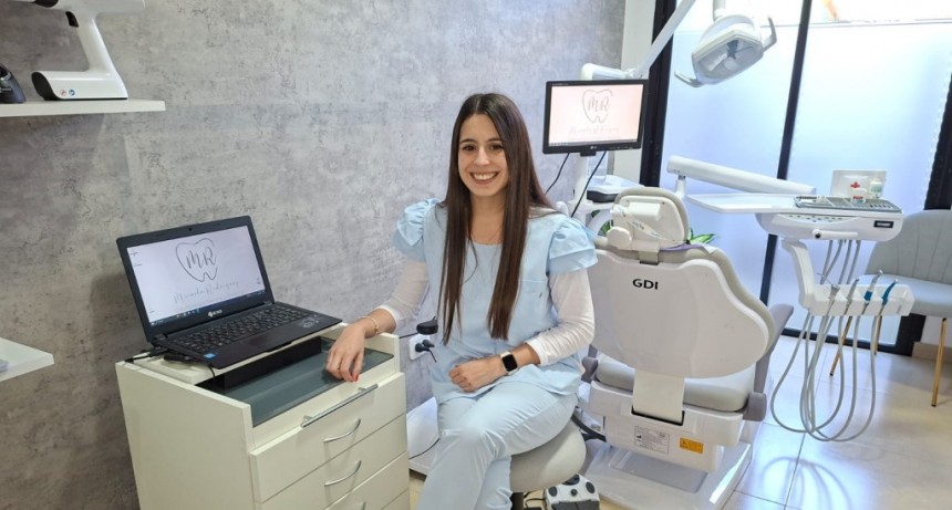 Micaela Rodríguez es Odontóloga y ya atiende en Bolívar con especialidad en Periodoncia