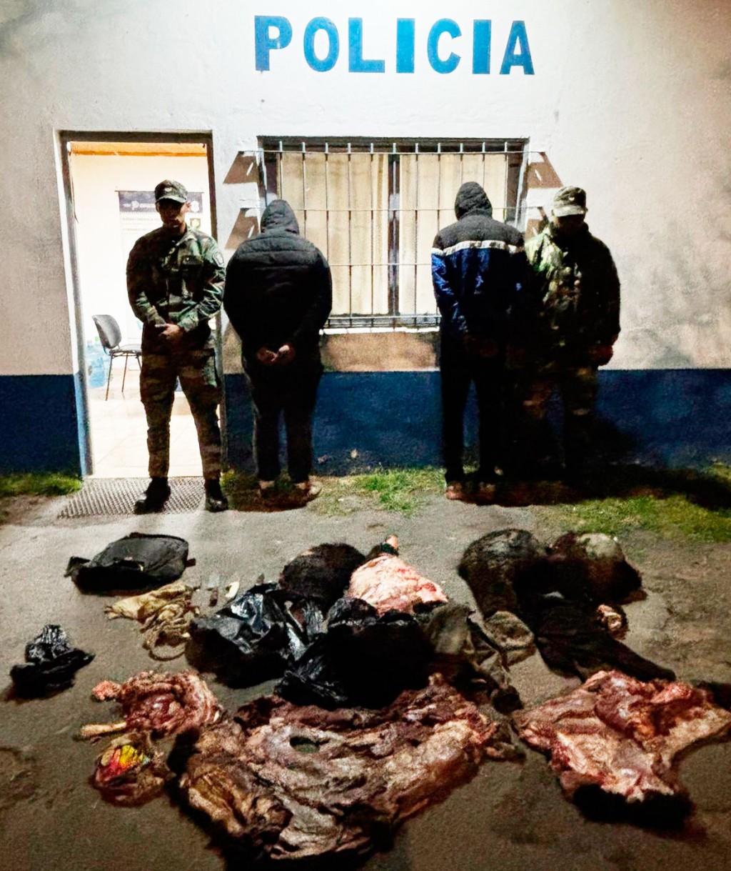 Informe Oficial Comando de Prevenci&oacute;n Rural: interceptaron a dos personas a bordo de una moto, y portaban elementos utilizados para la faena clandestina, fueron aprehendidos