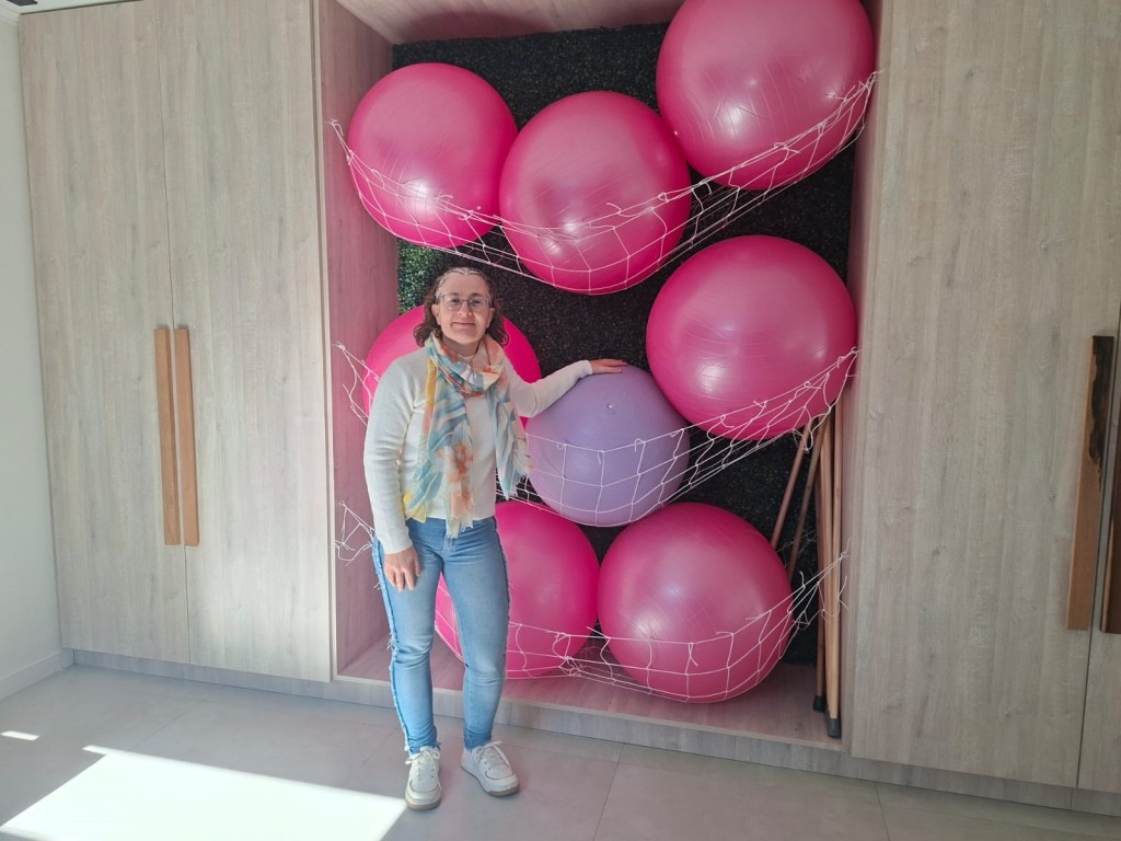 Patricia Biscardi: "Abrimos este espacio a partir de mi certificaci&oacute;n para desarrollar Esferodinamia para embarazadas, y ya tenemos dos grupos de futuras madres incorporadas"