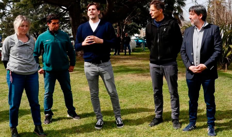 Bol&iacute;var relanz&oacute; el Centro de Acopio Transitorio para la gesti&oacute;n de envases fitosanitarios, FM 10 dialog&oacute; con Ezequiel Casartelli y Emiliano Baloira