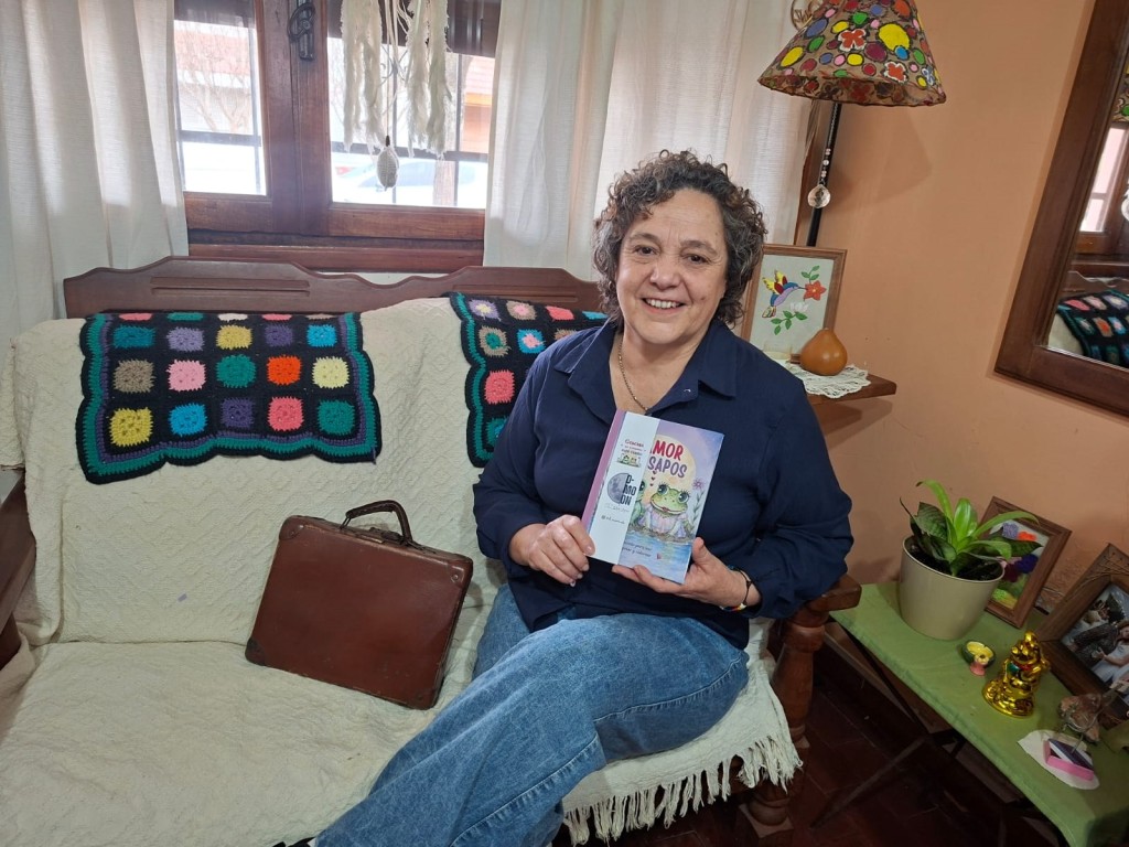 Patricia Sarra&uacute;a: "La verdad que esto que nos est&aacute; pasando con el libro, me pone muy fel&iacute;z y es un gran sue&ntilde;o cumplido"