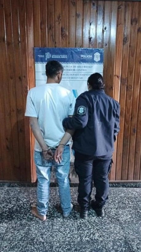 Informaci&oacute;n Oficial Jefatura Departamental de Polic&iacute;a de Bol&iacute;var: un hombre fue aprehendido tras desobedecer una medida de prohibici&oacute;n de acercamiento