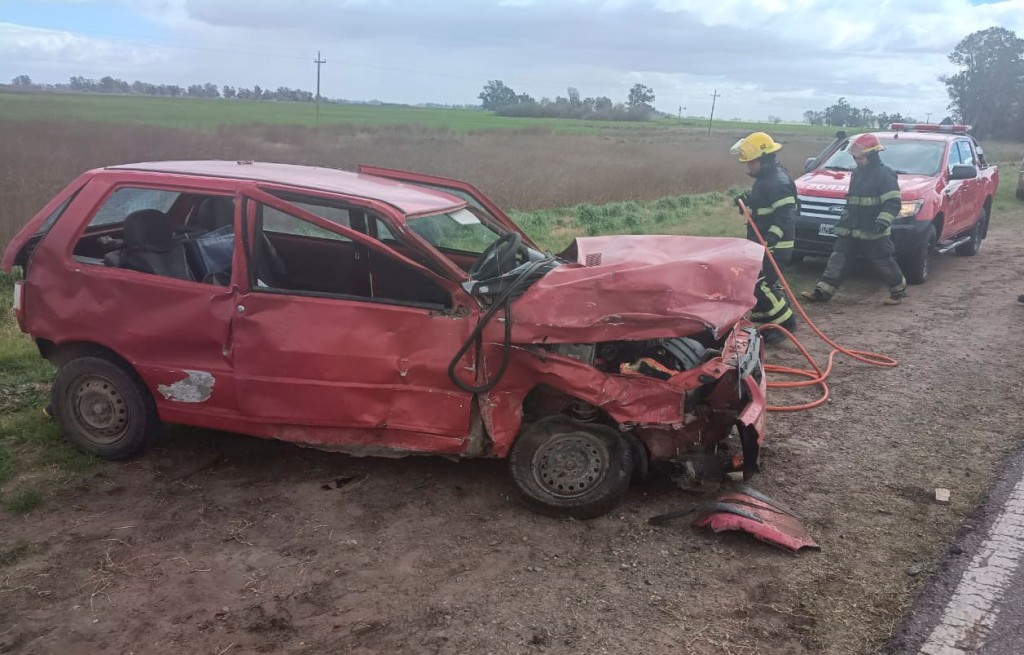 Violenta colisi&oacute;n en ruta 226