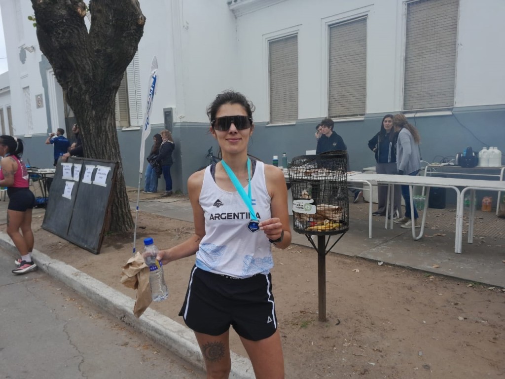 Agostina Su&aacute;rez: "La verdad es que largu&eacute; con bajas expectativas, porque vengo de una gripe fuerte que traje desde Tandil, y a pesar de todo estuve bastante cerca"