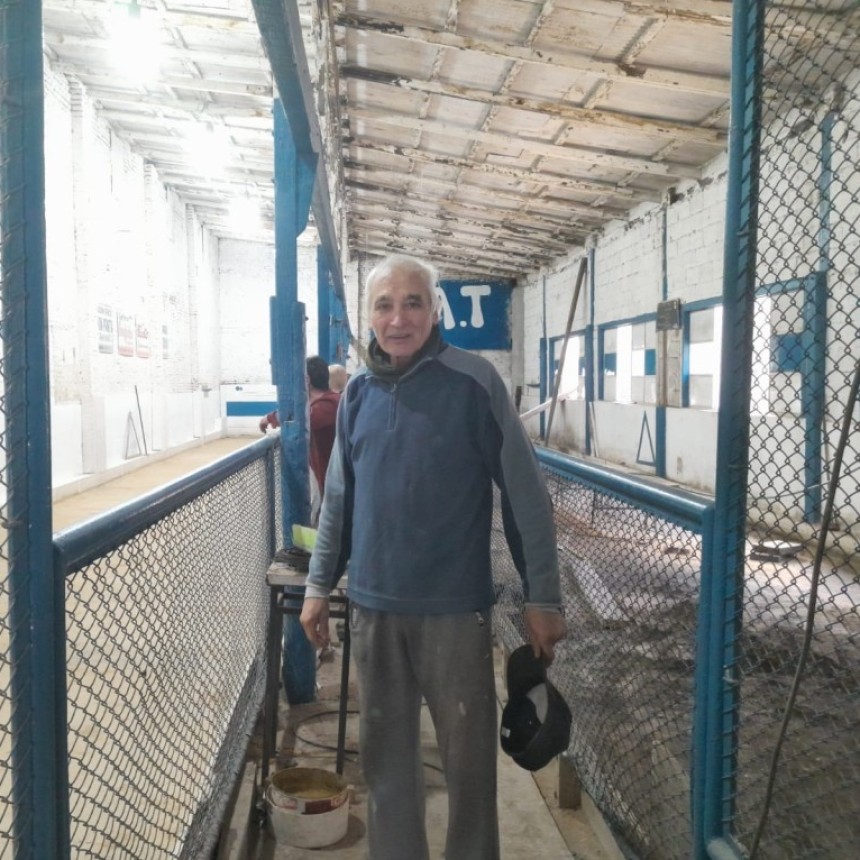 El Club Talleres inici&oacute; con la refacci&oacute;n de sus canchas de bochas tras casi 20 a&ntilde;os de inactividad 