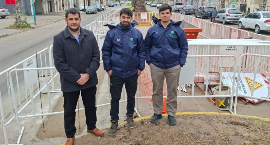 Avenida Alsina: la Cooperativa El&eacute;ctrica trabaja sobre un Centro de Transformaci&oacute;n que va a resolver las sobrecargas del verano