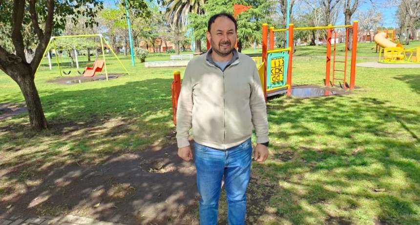 Plaza Jorge Newbery: hoy se cumplen siete a&ntilde;os de su puesta en valor, y en Multimedios Bol&iacute;var y FM 10, dialogamos Dami&aacute;n Bentancour