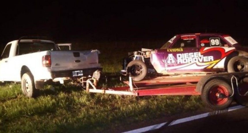 Pehuajo: En un accidente vial en ruta 5 falleci&oacute; el joven piloto del TC 4000 Pablo Palmieri