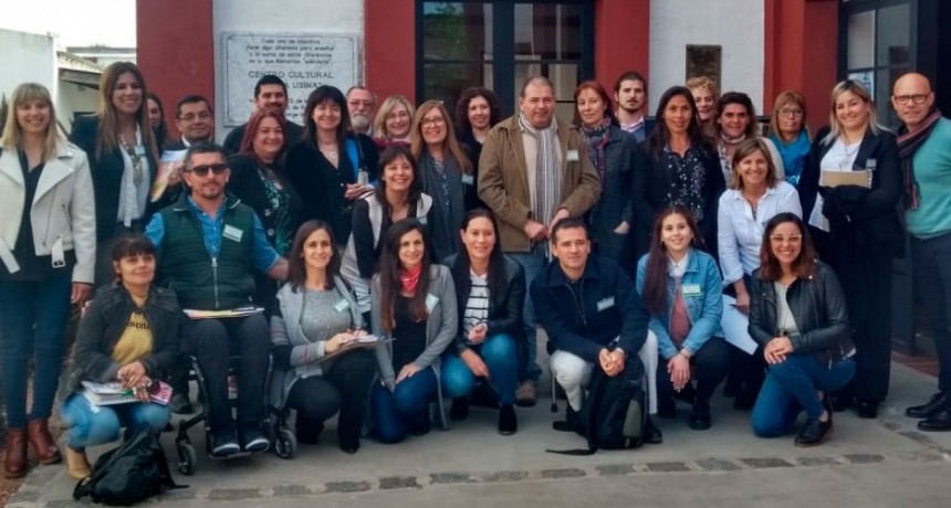 El equipo de discapacidad particip&oacute; de un encuentro en Rauch