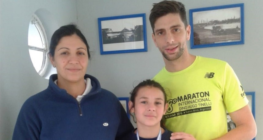 Una nadadora bolivarense se trajo dos medallas desde La Madrid