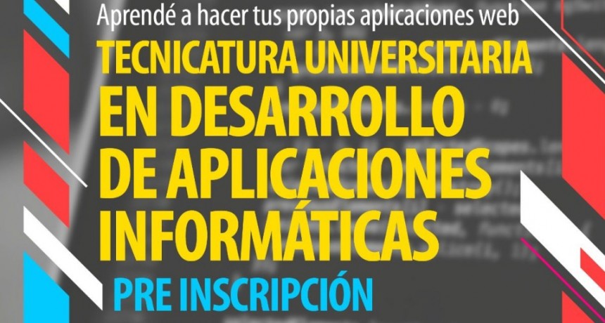 Se brindar&aacute; una charla informativa sobre la carrera TUDAI en el CRUB