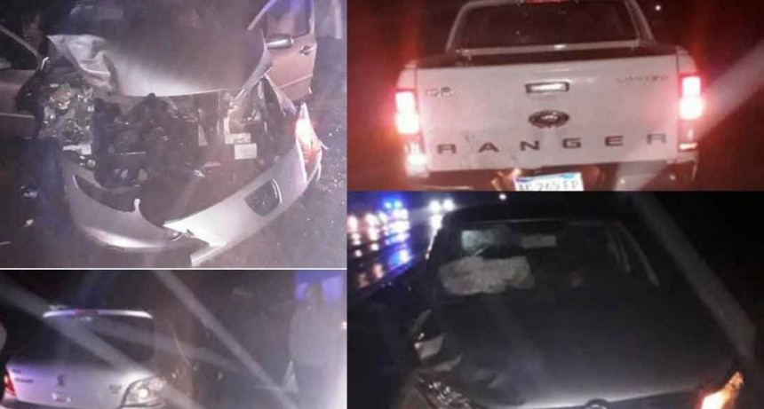 Ruta 205 kil&oacute;metro 224: Choque por alcance involucr&oacute; a tres veh&iacute;culos