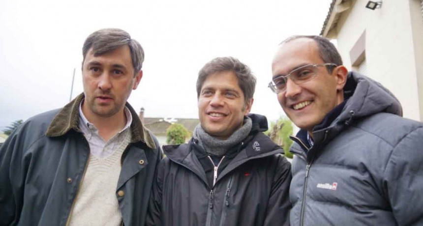 Pisano recibi&oacute; a Kicilof y cont&oacute; con la presencia de Ignacio Pugnaloni